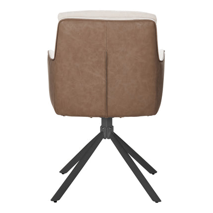 Modern Office Chair Accent Chair with Metal Base