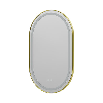 Wall Mounted Oval LED Bathroom Mirror