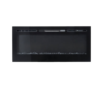 40 Inch Recessed/Wall Mounted Linear Electric Fireplace