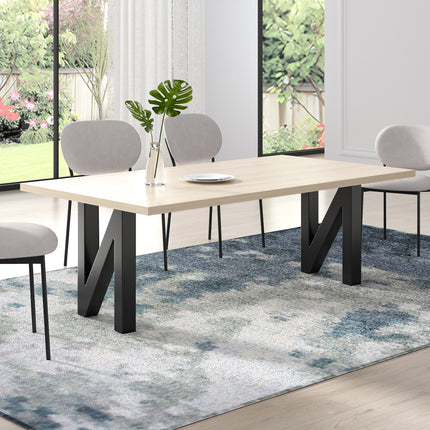 2Pcs Anti-Slip N-shaped Iron Table Legs