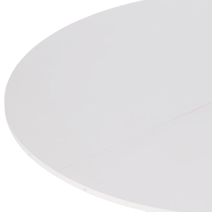 Round Dining Table with Storage Shelf