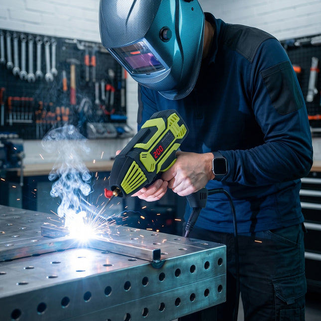 Portable Handheld Welder with IGBT Inverter & 5 Variable Current Adjustment
