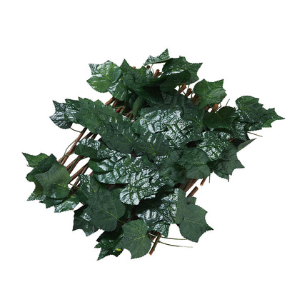 Grape Leaf Artificial Hedge Panel Decorative Panel