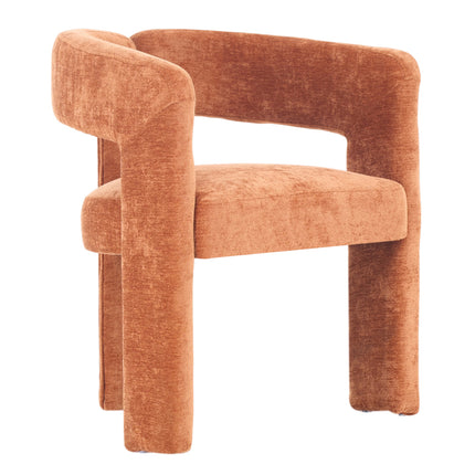 Chenille Upholstered Accent Chair
