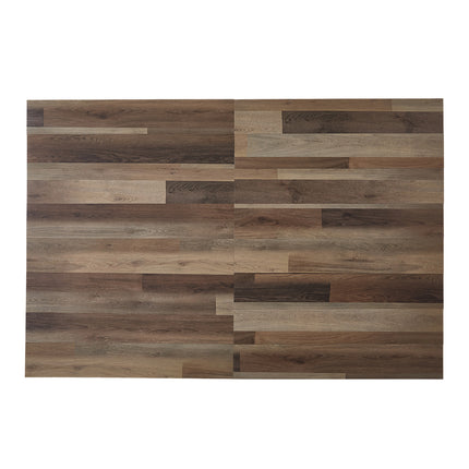36Pcs Wood-Grain PVC Self-Adhesive Plank Flooring Set