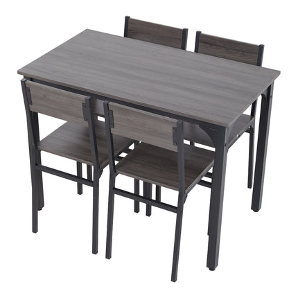5-Piece Dining Table and Chairs Set
