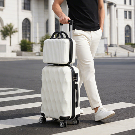 2-Piece Hard Shell Travel Suitcases Luggage Set