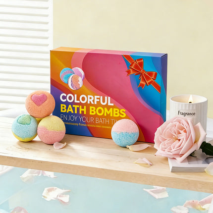 12pcs Fizzy Bubble Bath Bombs Set