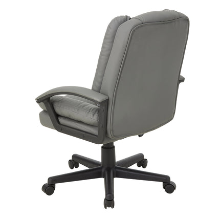 Swivel & Height Adjustable Office Chair with High Back