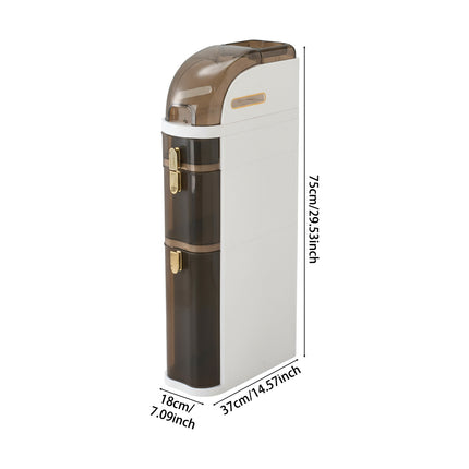 Plastic Tall Narrow Storage Cabinet