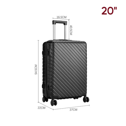 20" Lightweight Hardside Travel Suitcase with Spinner Wheels