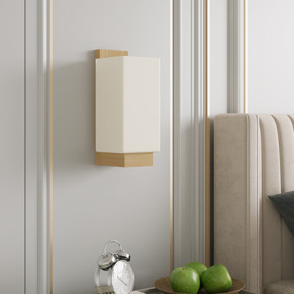 Elegant Wall Lamp with Glass Shade