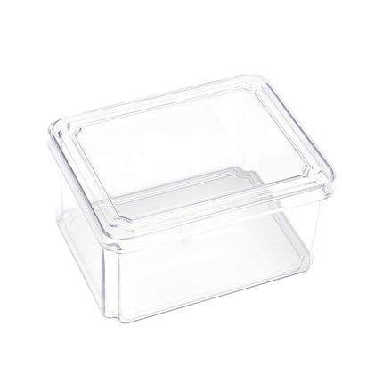 4Pcs Transparent Refrigerator Bins Organizer Set