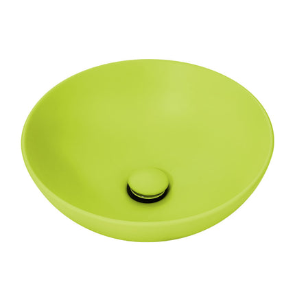 Ceramic Countertop Washbasin with Waste Kit