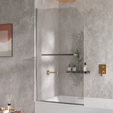 180 Degree Rotation Over Bath Shower Screen