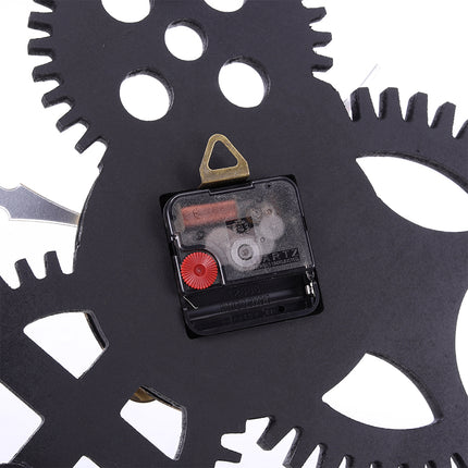 Industrial Large Retro Silent Wall Clock for Home Decor
