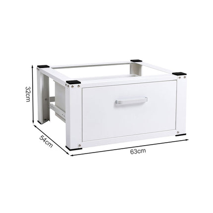 Washing Machine Dryer Pedestal with Drawer