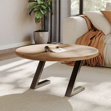 Set of 2 Metal Table Legs in 40cm Height