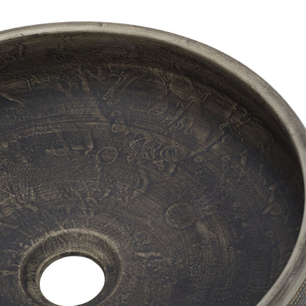 Ceramic Countertop Washbasin Vessel Sink with Waste Kit