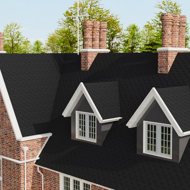 18Pcs Asphalt Shingles Bitumen Roofing