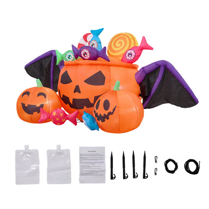 5 FT Halloween Inflatable Decoration with LED Lights
