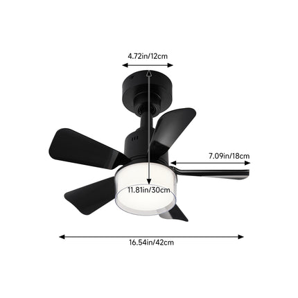 Elegant LED Ceiling Fan Light
