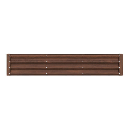 150cm x 60cm Rectangular Galvanized Steel Raised Garden Bed