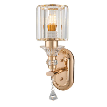 E27 Crystal Wall Light Fixture Decor