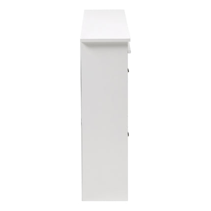 2-Tier Flip Down Shoe Bench Cabinet