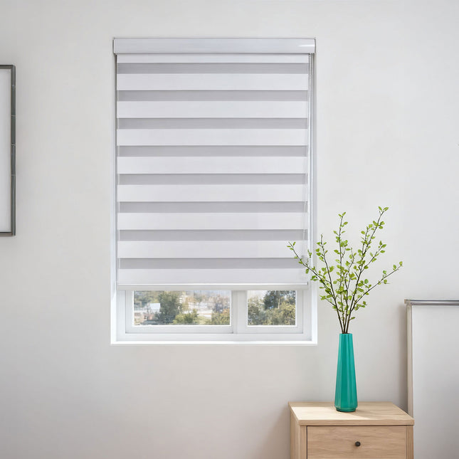 Polyester Manual Zebra Roller Shade Blind