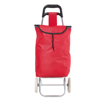 Portable 2-Wheel Shopping Trolley