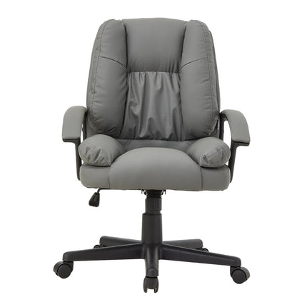 Swivel & Height Adjustable Office Chair with High Back