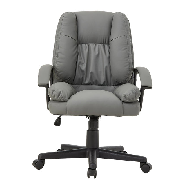 Swivel & Height Adjustable Office Chair with High Back