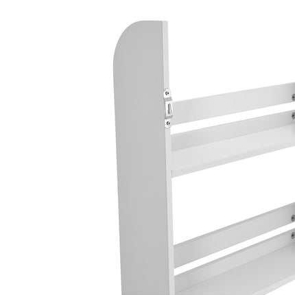 4-Tier Wooden Modern Wall-Mounted Shelf