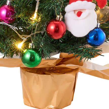 Mini Christmas Tree with Lights