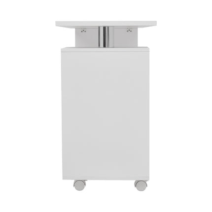 4 Drawers Manicure Nail Table Beauty Salon Desk with Wheels