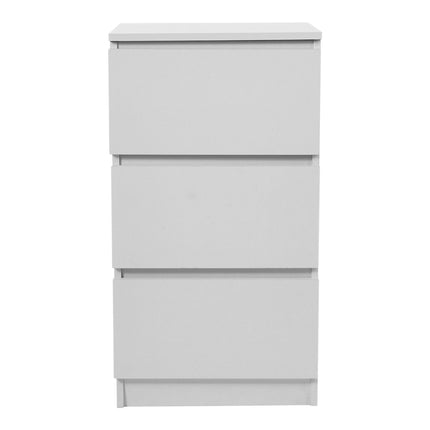 Wooden Nightstand Bedside Table with 3 Drawers