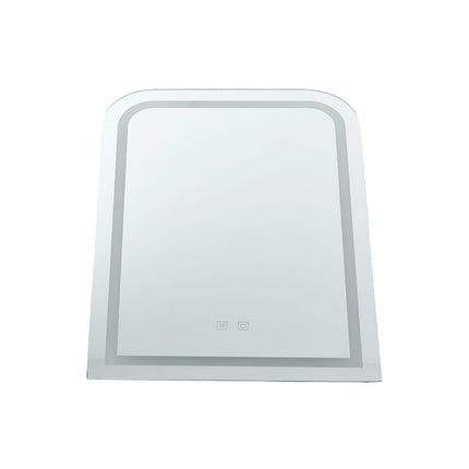 Wall-Mounted Bathroom Adjustable LED Vanity Mirror with Demister
