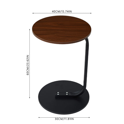 Metal Side Table with E1 MDF Tabletop