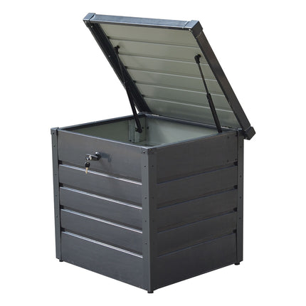 200L Lockable Outdoor Metal Garden Storage Box