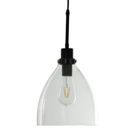 Living Room Glass Single Light Pendant Light