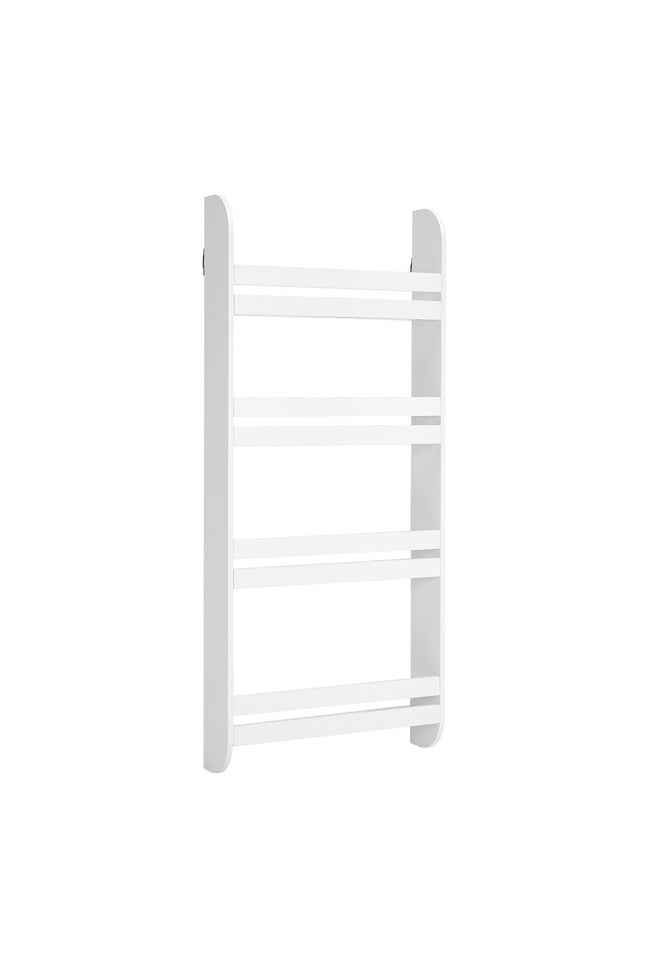 4-Tier Wooden Modern Wall-Mounted Shelf
