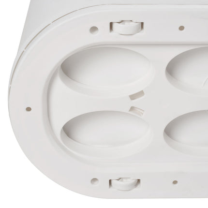 3-Tier Plastic Slim Storage Drawers Cabinet Organiser with Wheels