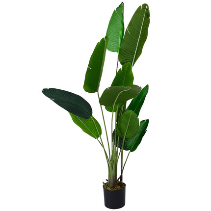 180cm Tall Artificial Banana Leaf Tree Faux Large Plants in Pot
