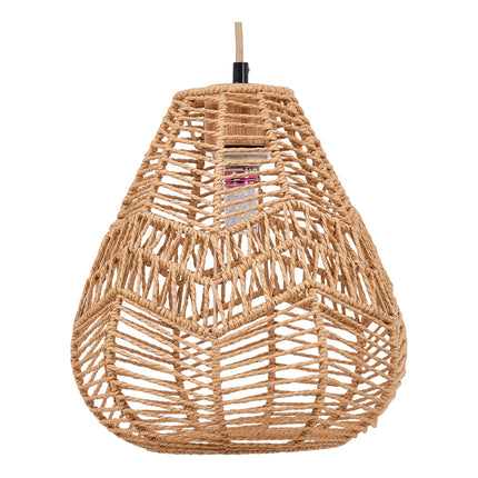 E27 Rattan-woven Ceiling Pendant Light