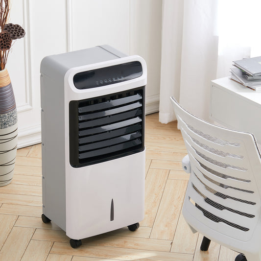 White 2 in 1 Air Cooler and Heater