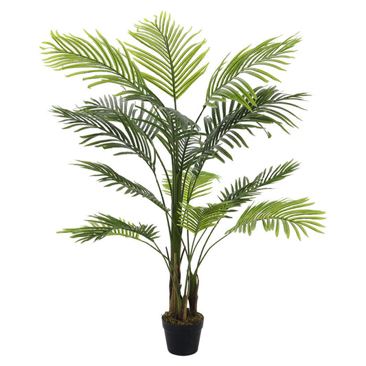 Outdoor Realistic Artificial Palm Tree Plant in Pot, 1.5M