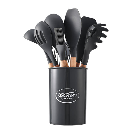12Pcs Silicone Kitchen Cooking Utensils Set