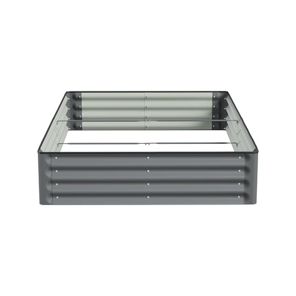 Rectangular Galvanized Steel Raised Garden Bed 180cm x 120cm