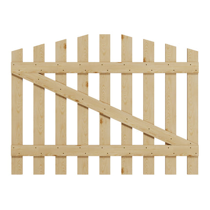 120x90cm Outdoor Wooden Garden Gate Fence Door
